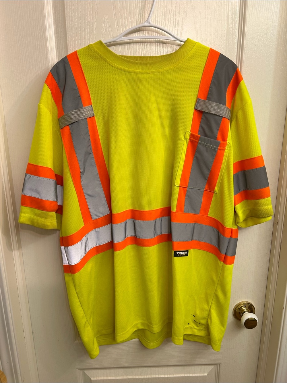 5 shirt bundle - Hi-Vis Safety T-Shirts with Reflective Stripes